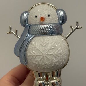 Sparkling Snowman bath and body works wallflower